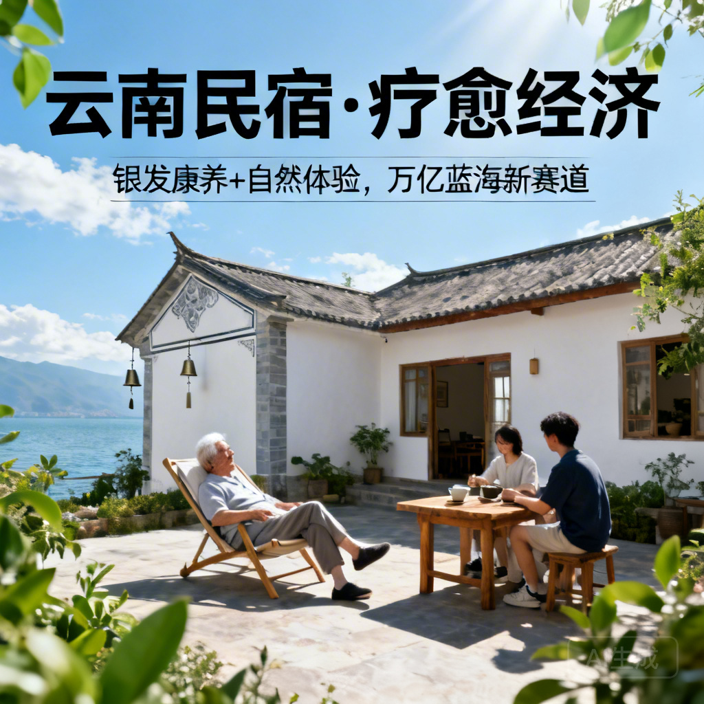 云南民宿卖&amp;amp;amp;amp;amp;amp;amp;amp;amp;quot;发呆&amp;amp;amp;amp;amp;amp;amp;amp;amp;quot;成爆品！疗愈经济崛起，银发康养+自然体验打造万亿蓝海​