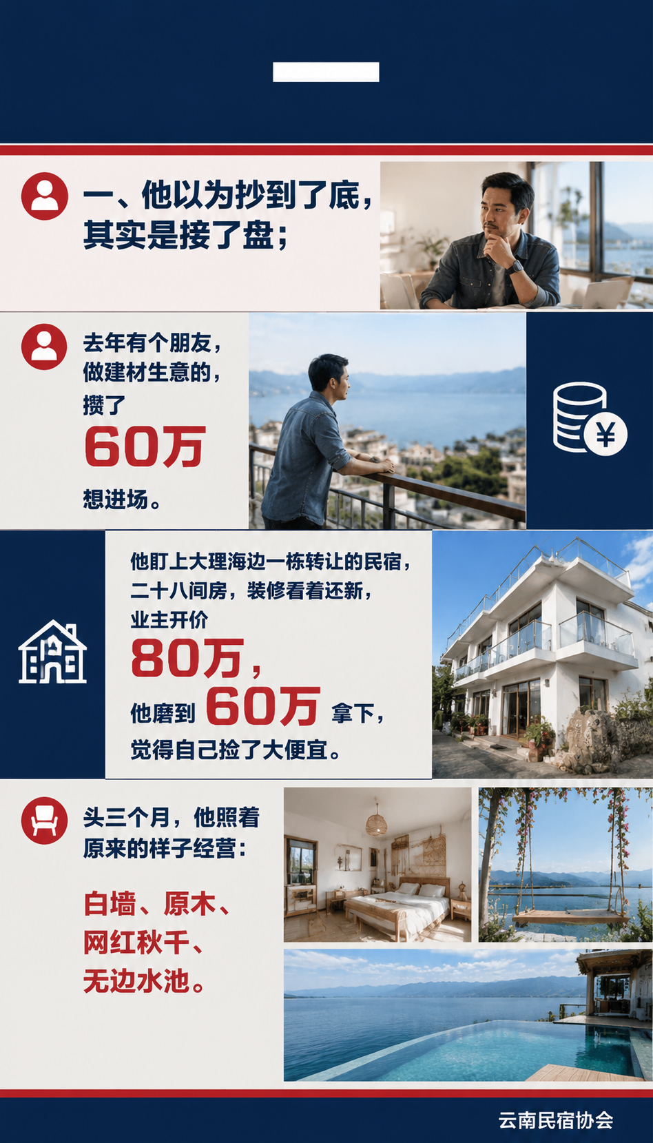 79块一晚还含早，隔壁开价68：同质化民宿怎么跳出价格战死局：一、他以为抄到了底，其实是接了盘