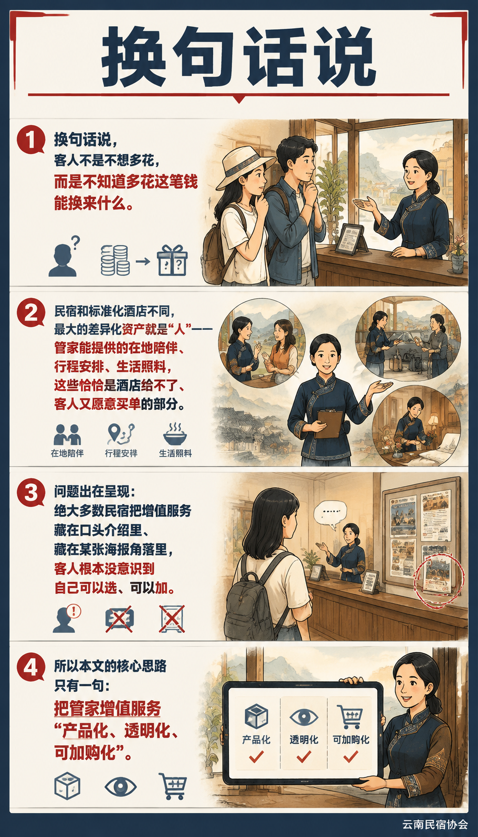 民宿客单价怎么提:管家增值服务的定价与呈现:把服务写成“可加购项”而非“赠品清单”