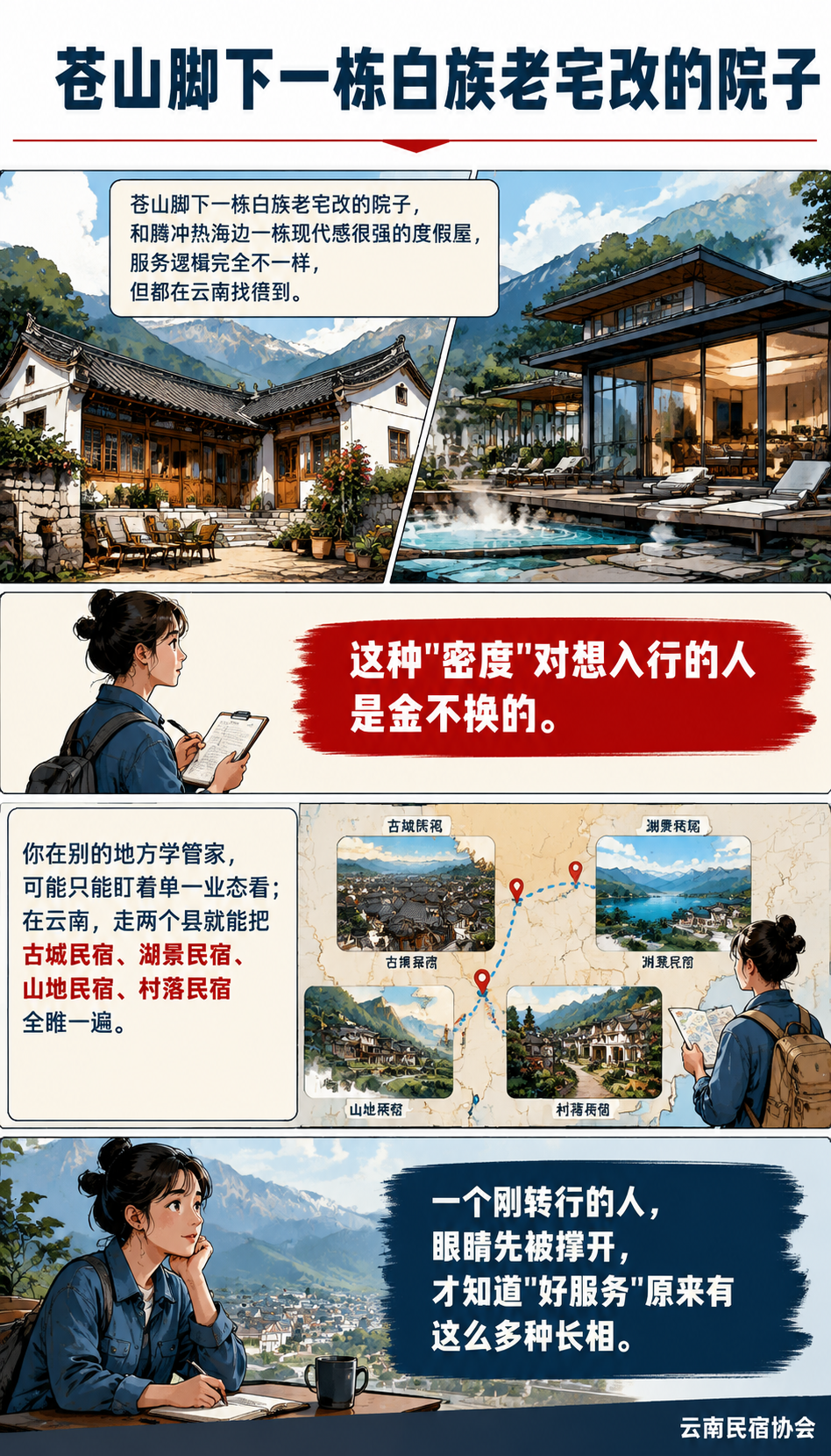想当民宿管家，为什么越来越多人选择来云南：活教材：二十六个民族和立体地貌，逼着管家真学本事