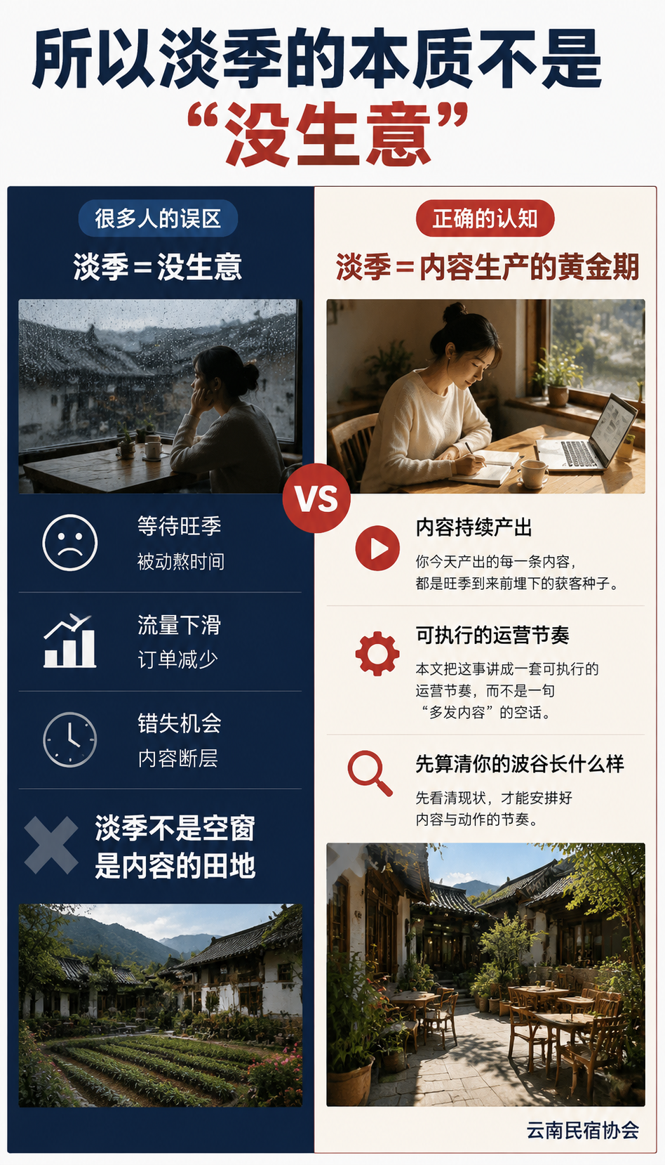 民宿淡季怎么用内容填平入住波谷:运营优化:长住与旅居:用“时长”熨平波谷