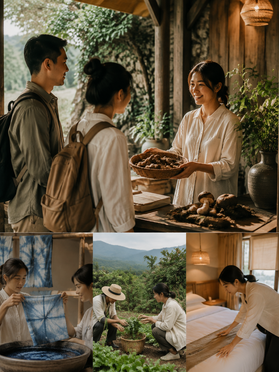 一颗菌子、一身衣：农文旅融合里管家是那根线：导语