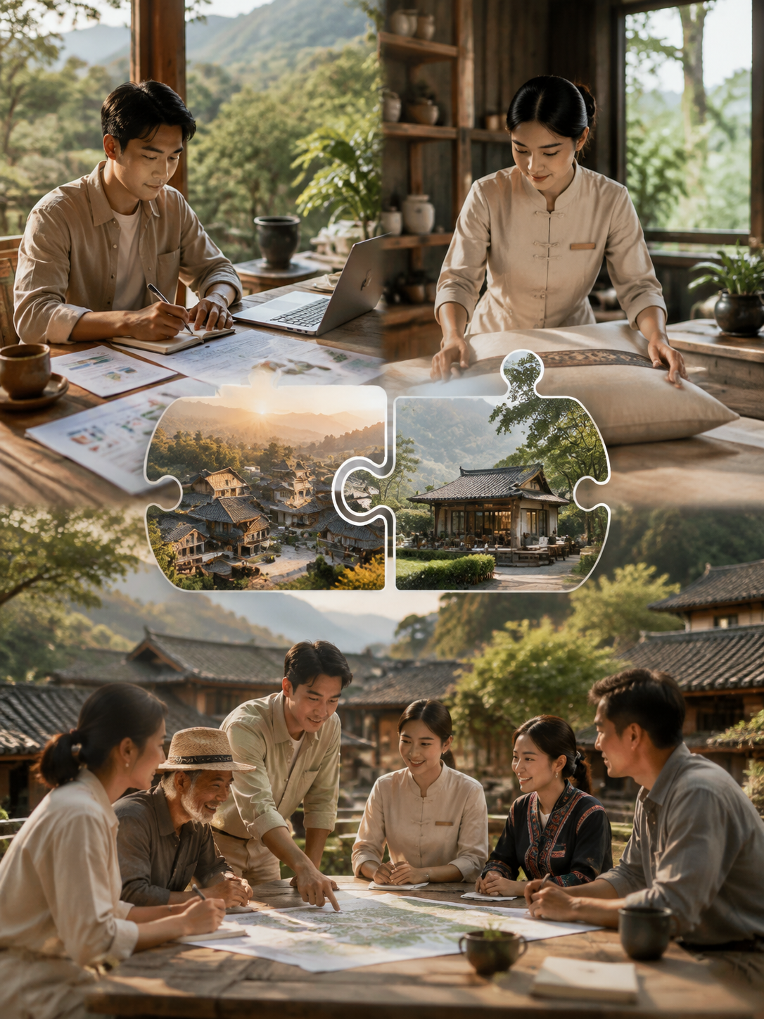 乡村CEO与民宿管家：乡村运营的“双璧“：协同培养的落地路径