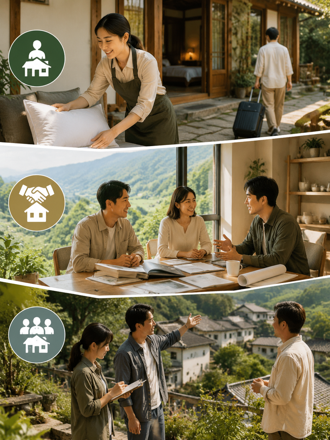 返乡青年做民宿管家：县域就业与乡村振兴的接口：返乡做管家的三条路：一张对照表