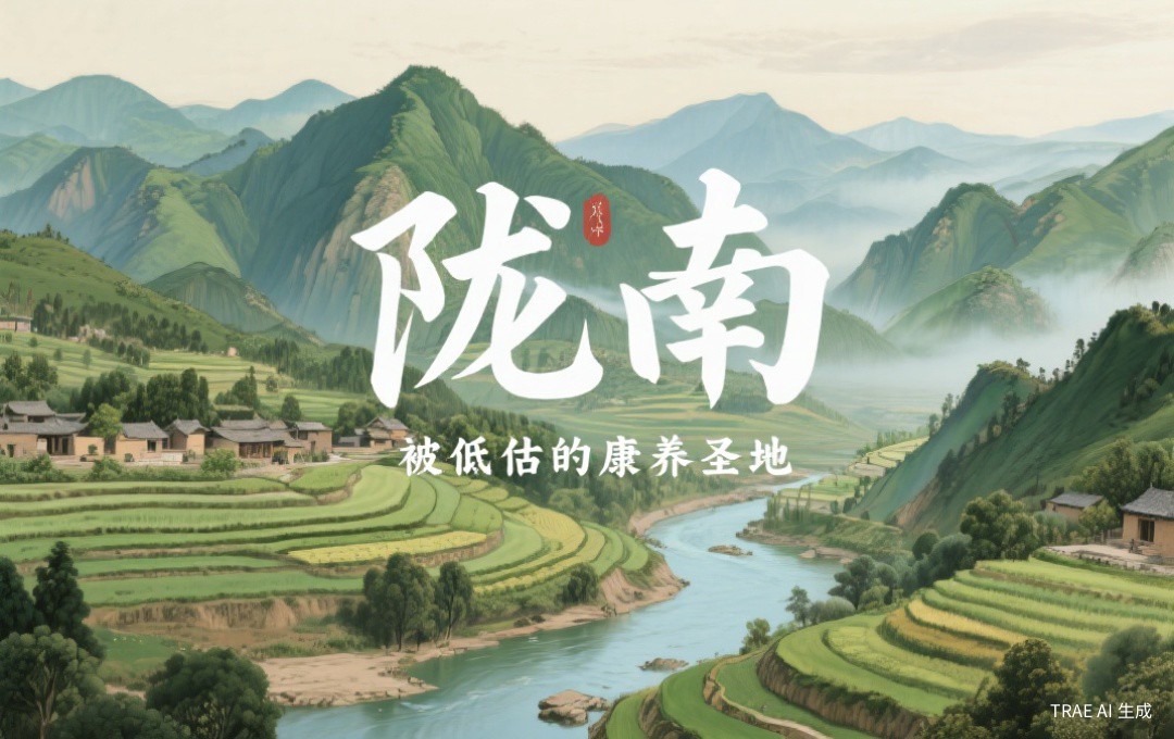 甘肃陇南：被低估的康养圣地，闲鹤庄为什么选择这里