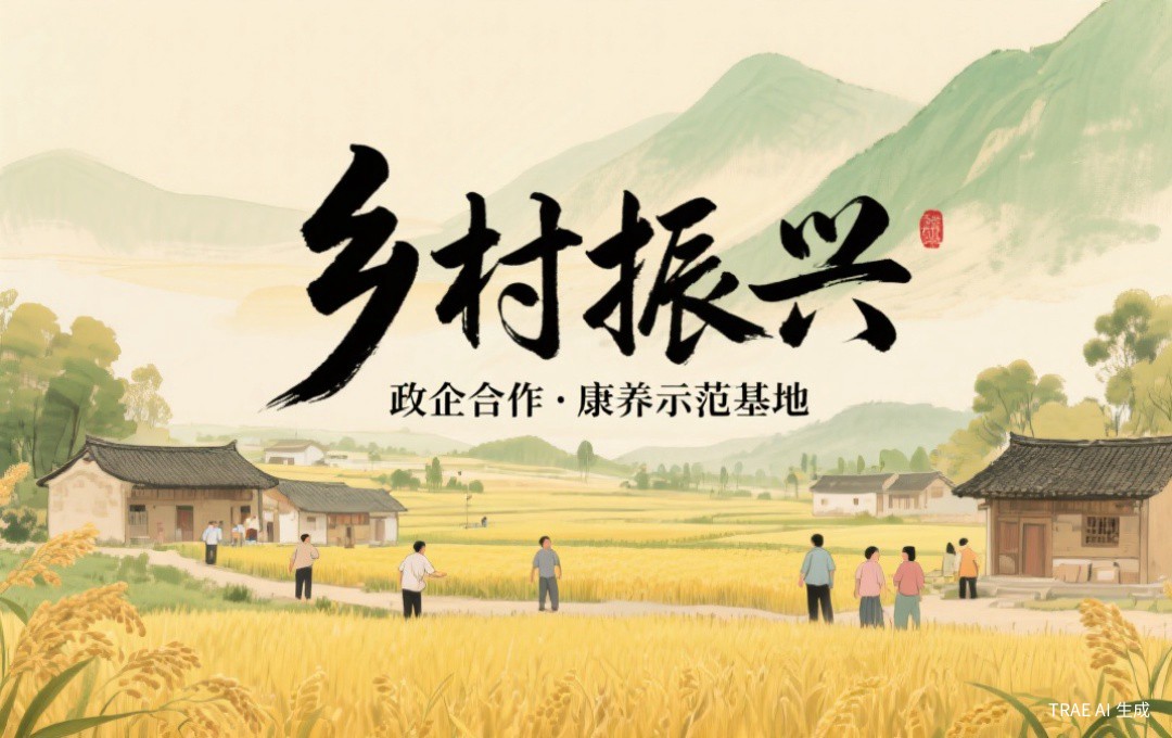 乡村振兴+康养产业：闲鹤庄政企合作打造旅居示范基地
