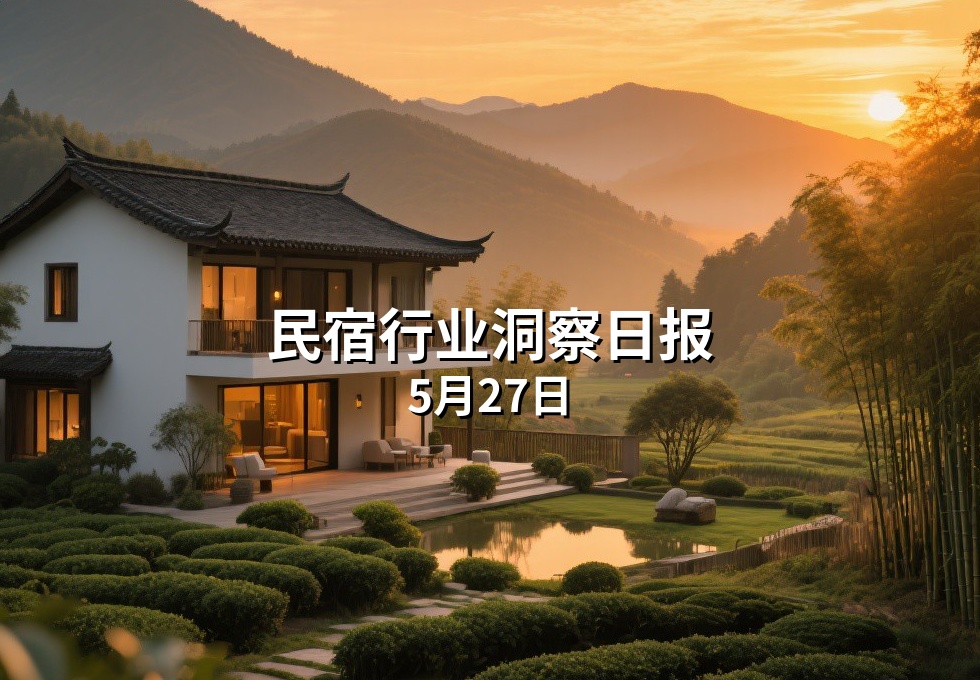 民宿行业洞察日报：5月27日