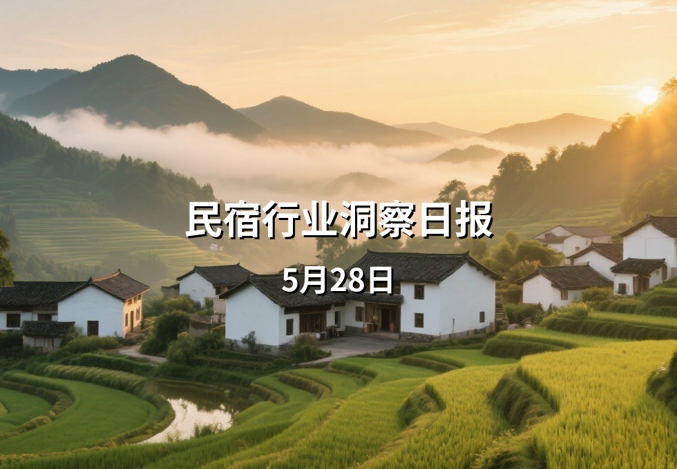 民宿行业洞察日报：5月28日