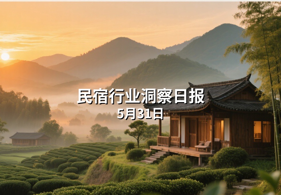 民宿行业洞察日报：5月31日