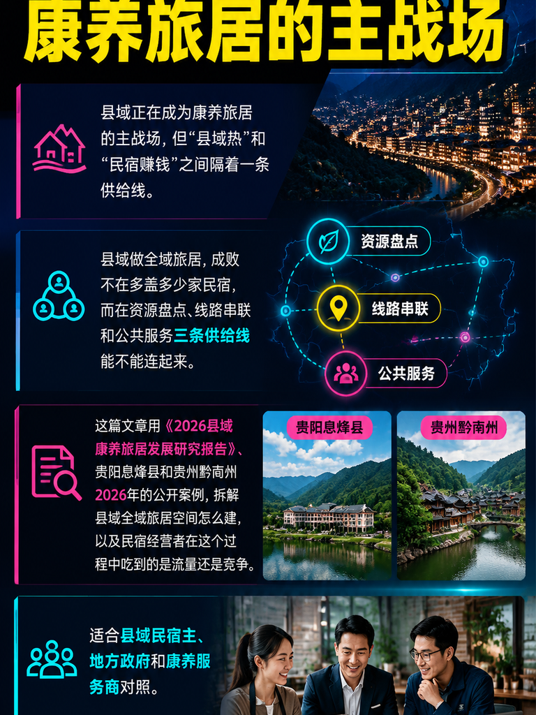县域康养旅居怎么建:全域旅居空间的供给与风险:导语