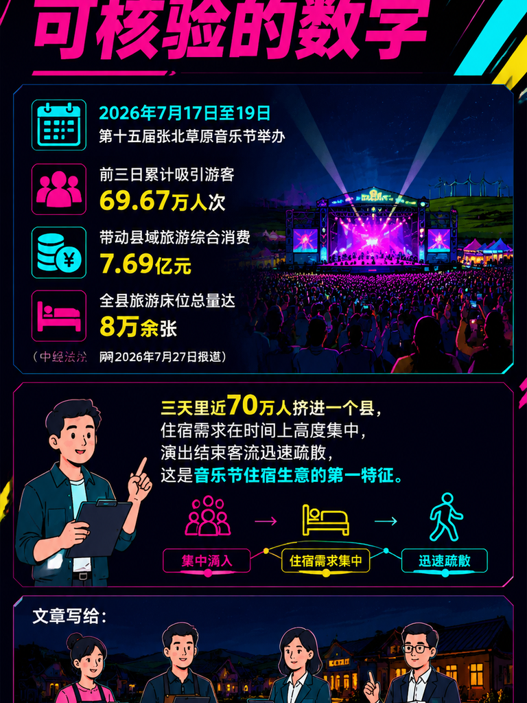 音乐节旅居：跟着演出安营扎寨，民宿怎么接住短途客流：五、风险清单：延期、取消与脉冲后的空窗
