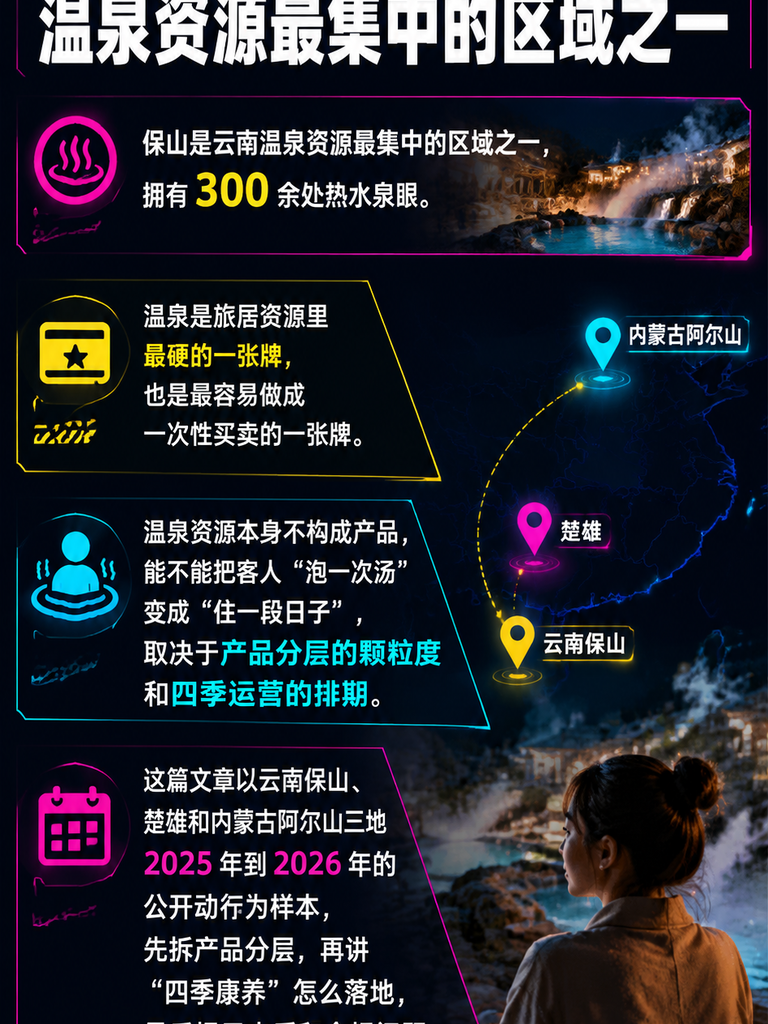 温泉康养旅居：三种产品分层与四季运营怎么做：三、“四季康养”怎么打破冬季依赖