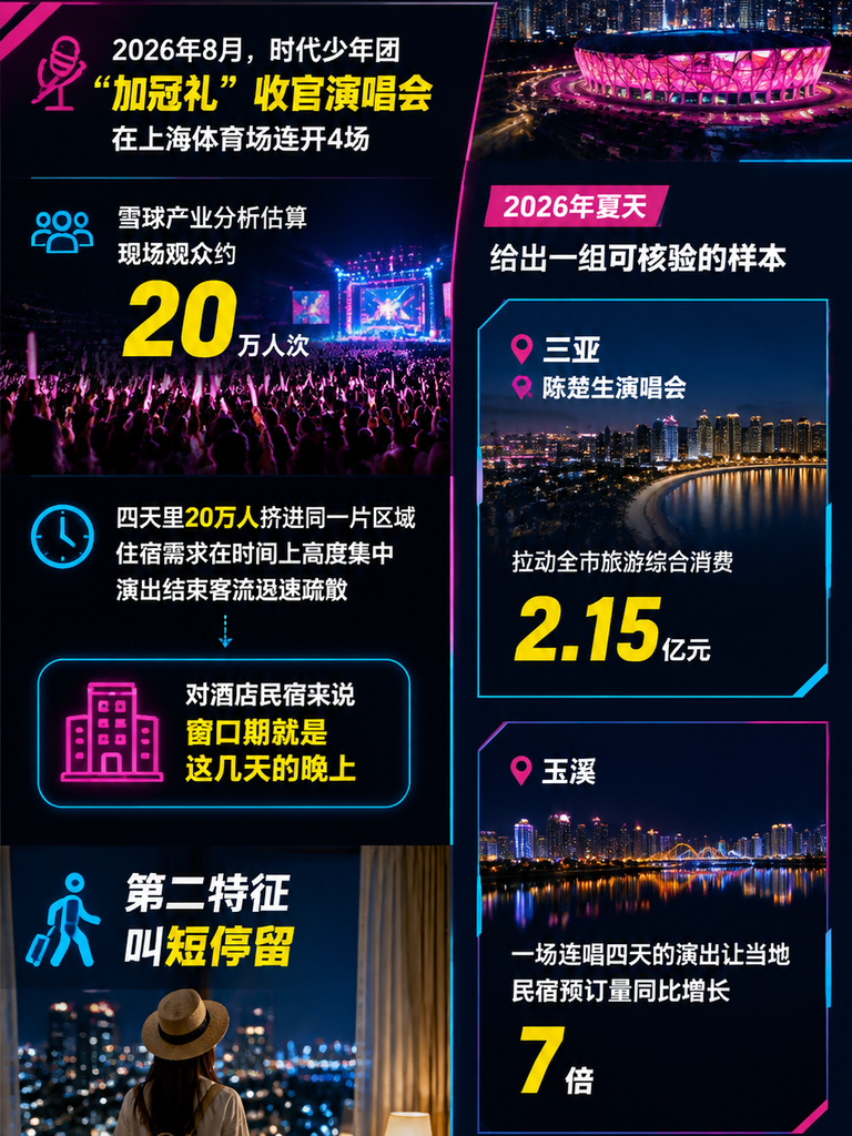 演唱会与赛事经济观察:一场演出带火的住宿红利怎么接:三、民宿接住演出红利的四个动作