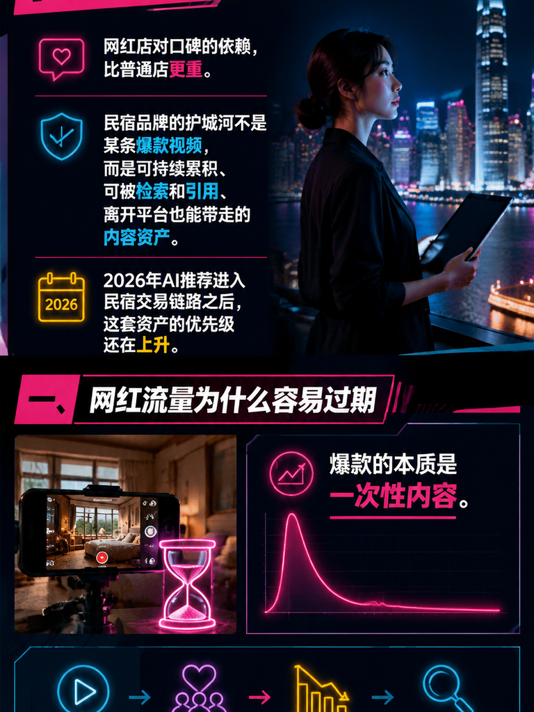 民宿品牌从网红到长期主义：内容资产怎么建：三、一套小民宿能执行的内容资产框架