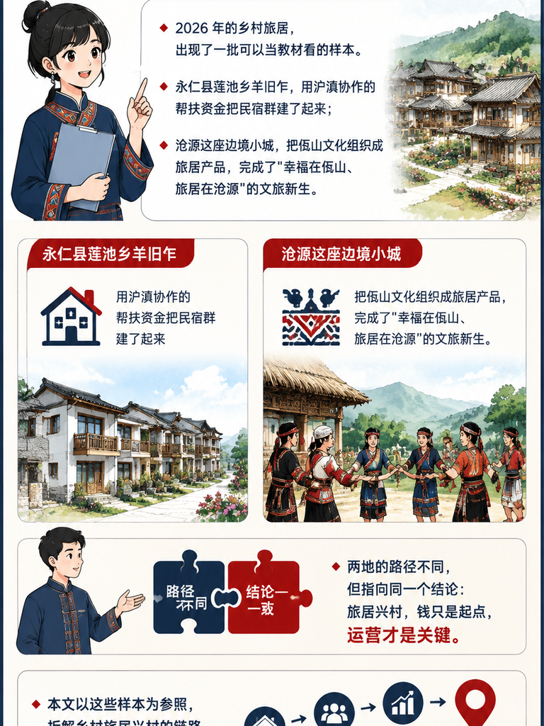 旅居兴村的样本:从帮扶资金到乡村民宿群,一座村的旅居账:六、一张乡村旅居的运营时间表