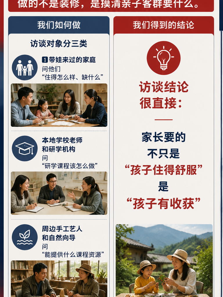 一个院子接住亲子家庭：研学旅居产品的 90 天打磨：五、给想转型的民宿主：五个关键提醒