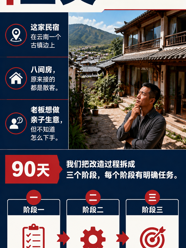 一个院子接住亲子家庭：研学旅居产品的 90 天打磨：正文
