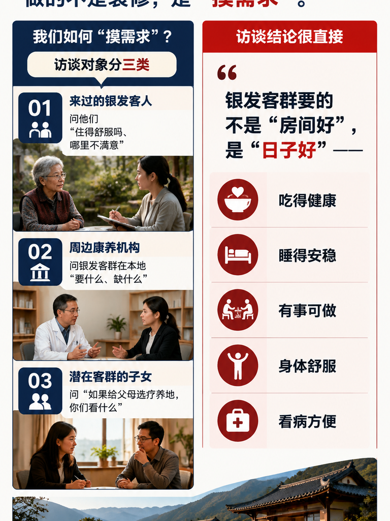 从“过夜民宿“到“疗愈基地“:一个银发疗愈旅居产品的 90 天打磨:五、给想转型的民宿主:五个关键提醒