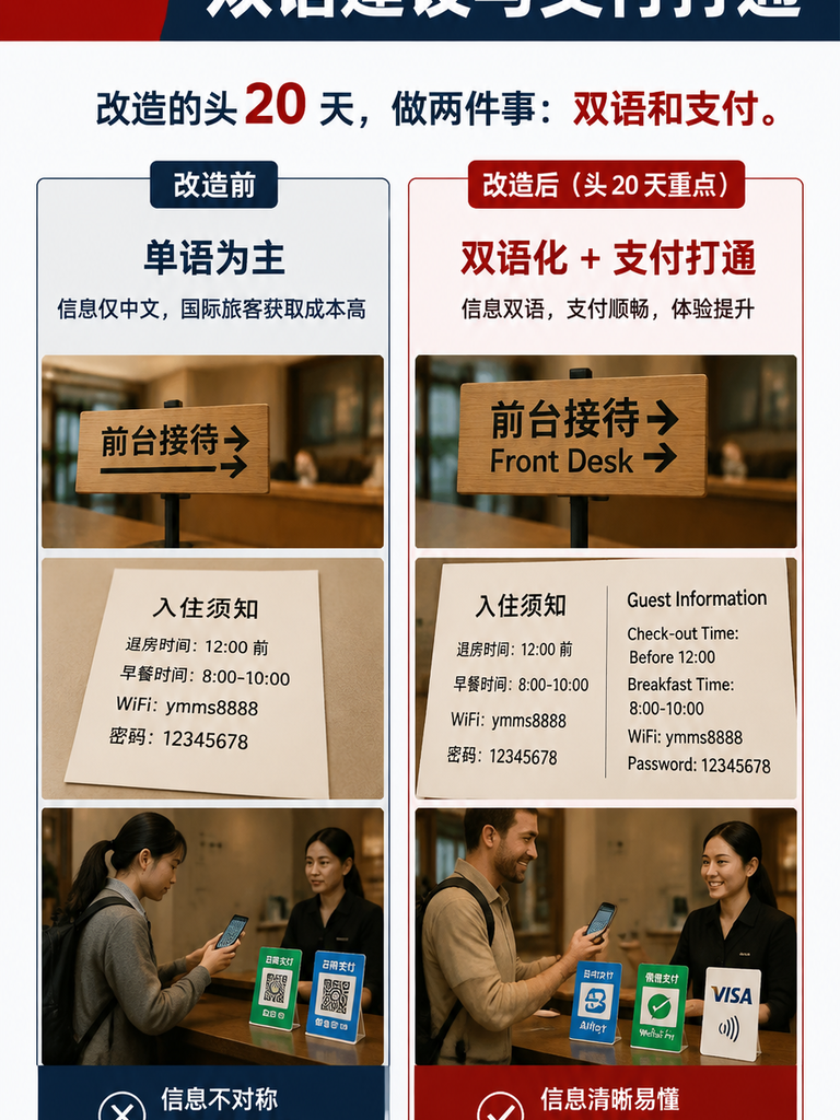 从“接得住“到“留得下“:一家民宿的入境接待改造实录:五、给想转型的民宿主:五个关键提醒