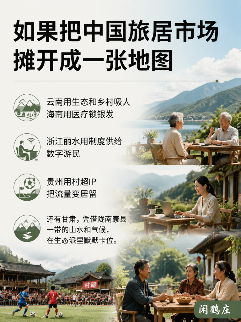 云南、甘肃、海南、浙江、贵州:五省旅居政策画像,谁在抢谁的人?:导语