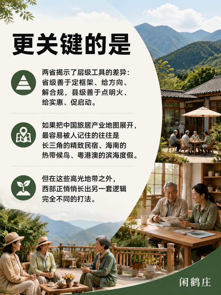 从云南到陇南：西部两省旅居打法，藏着可复制的"下沉市场公式"：三、生态如何变现：把气候与节律卖成长住关系