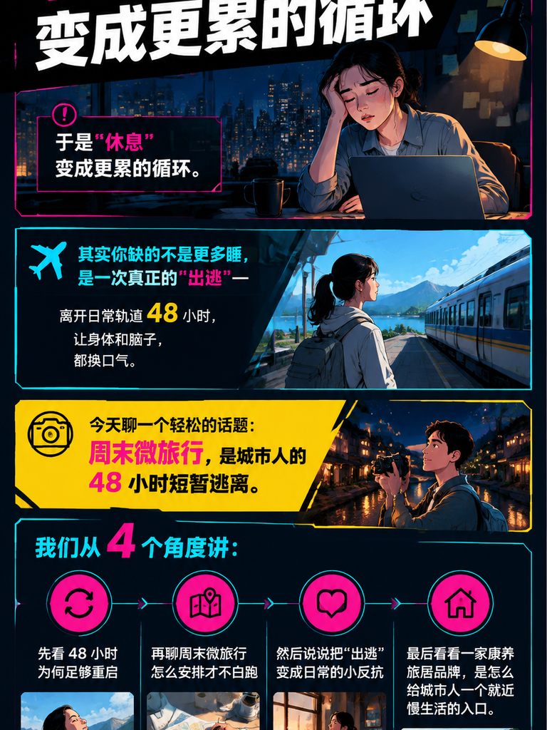 周末出逃计划城市人的48小时短暂逃离：01 | 48小时，足够让城市人重启