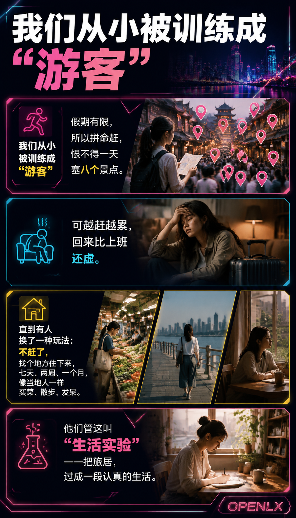 7天以上的生活实验长期停留是一种奢侈的勇气：01 | 为什么"长期停留"这么难