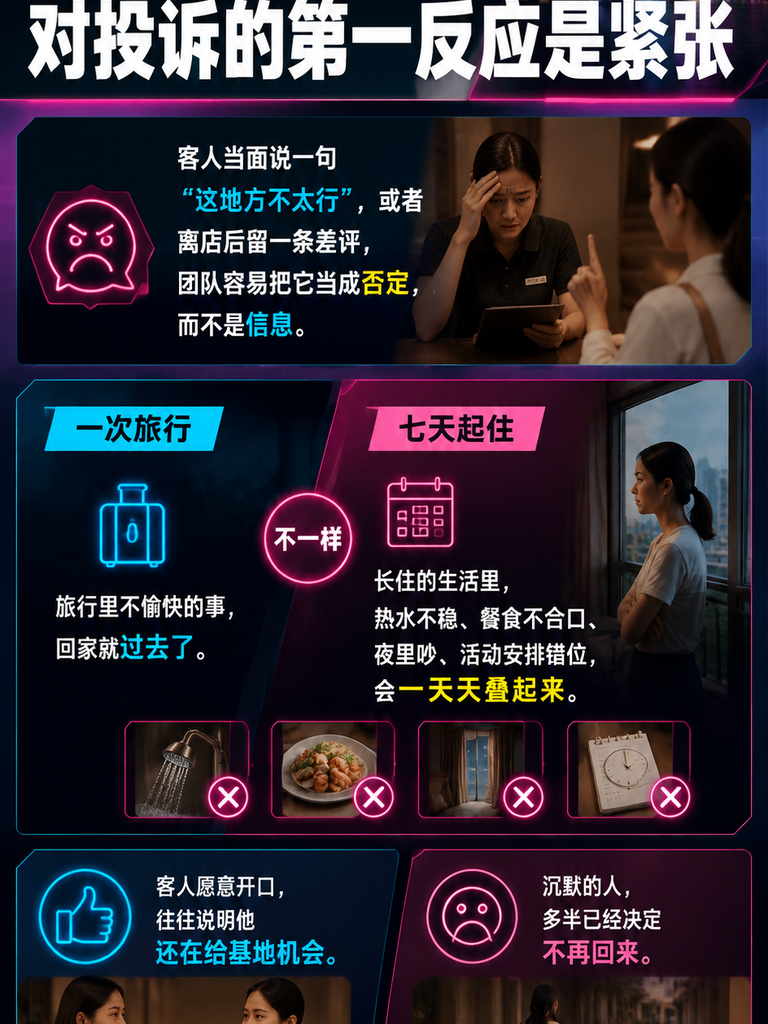 投诉是服务迭代的入口:旅居基地如何把不满变成改进:导语
