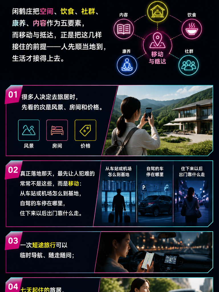 抵达与移动的最后一段路:旅居基地的停车接驳与自驾支持:变化提醒:班次、施工和节假日都要有出口