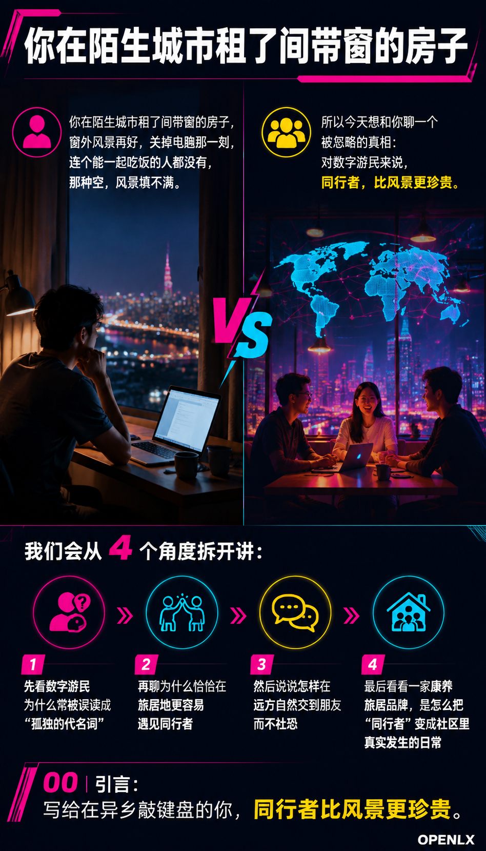 数字游民的社交圈在远方遇见同行者：03 | 怎样在远方，自然交到朋友（不社恐）
