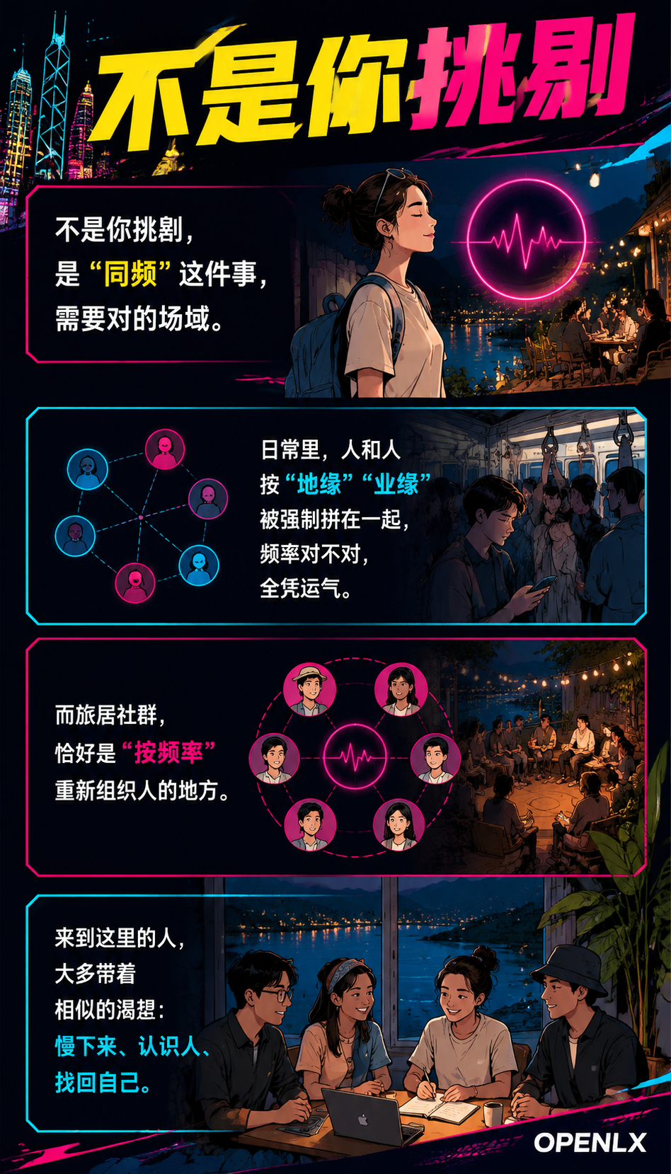 寻找志同道合的朋友在社群里遇见同频的人:01 | 为什么日常里,难遇同频的人