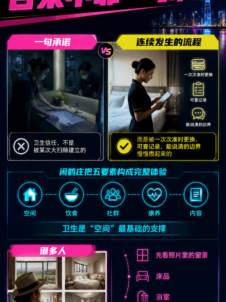 长住卫生靠连续性:旅居基地的清洁与布草如何让人安心:房间清洁:长住场景下的日常维护