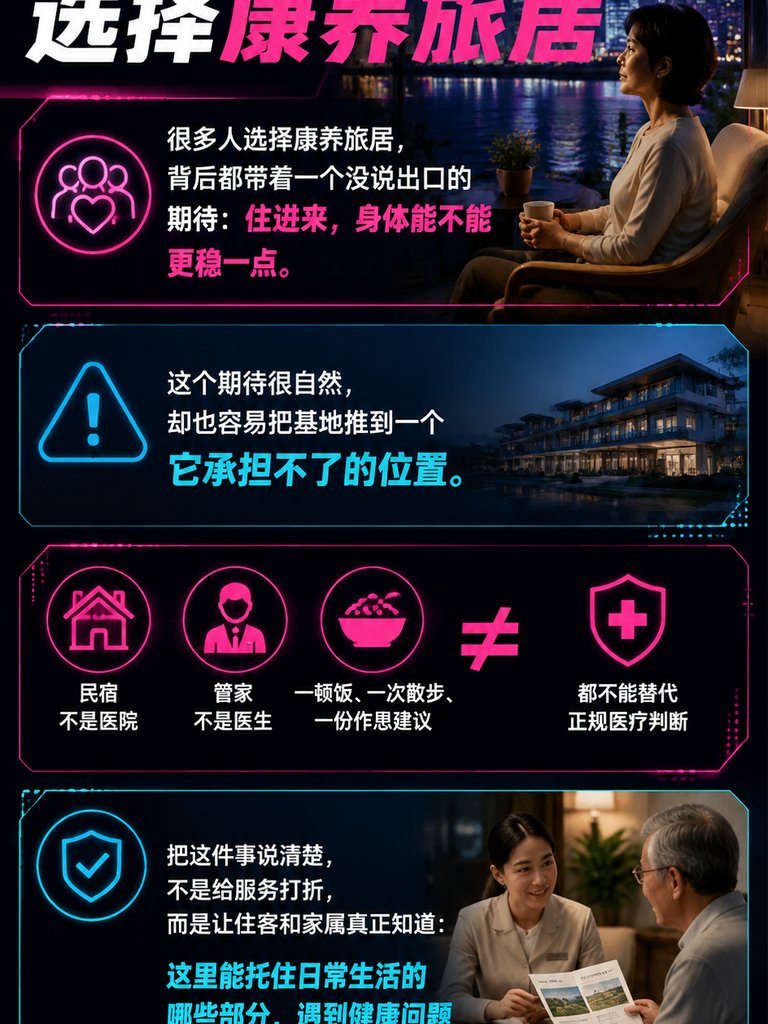 基地能做什么不能替代什么:旅居康养的医疗边界与紧急响应:导语
