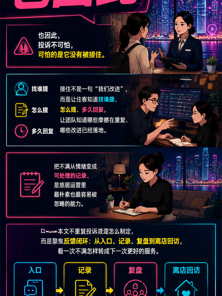 投诉是服务迭代的入口:旅居基地如何把不满变成改进:先改变一个看法:投诉是还没被听见的信号