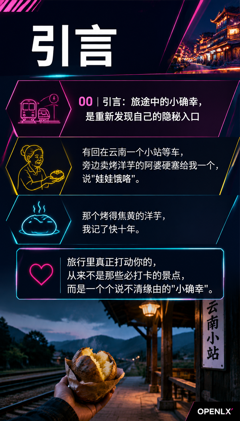 旅途中的小确幸重新发现自己：00 | 引言：旅途中的小确幸，是重新发现自己的隐秘入口