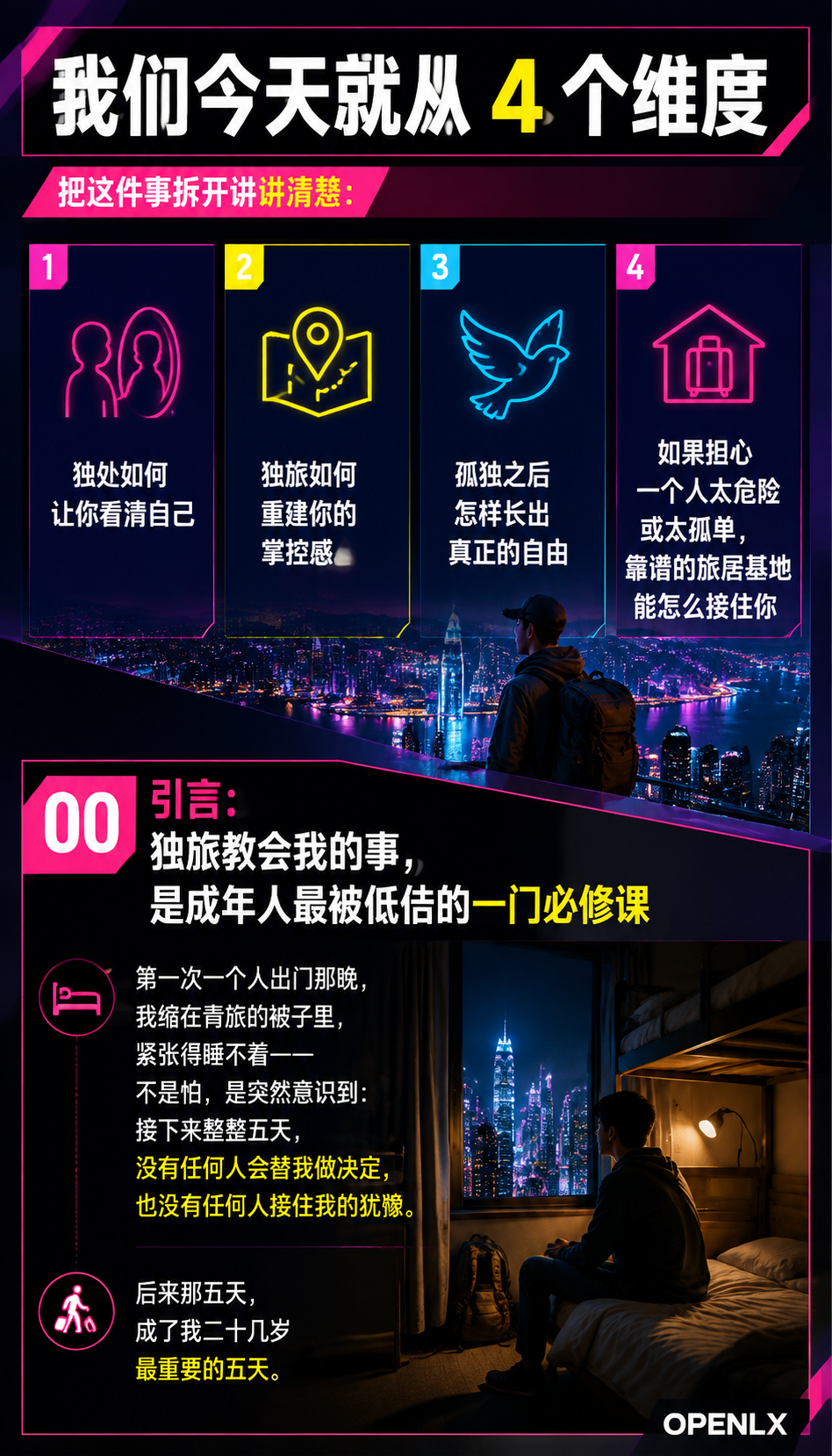 一个人在路上独旅教会我的事:04 | 闲鹤庄方案:给独行者一个"安全又自由"的据点