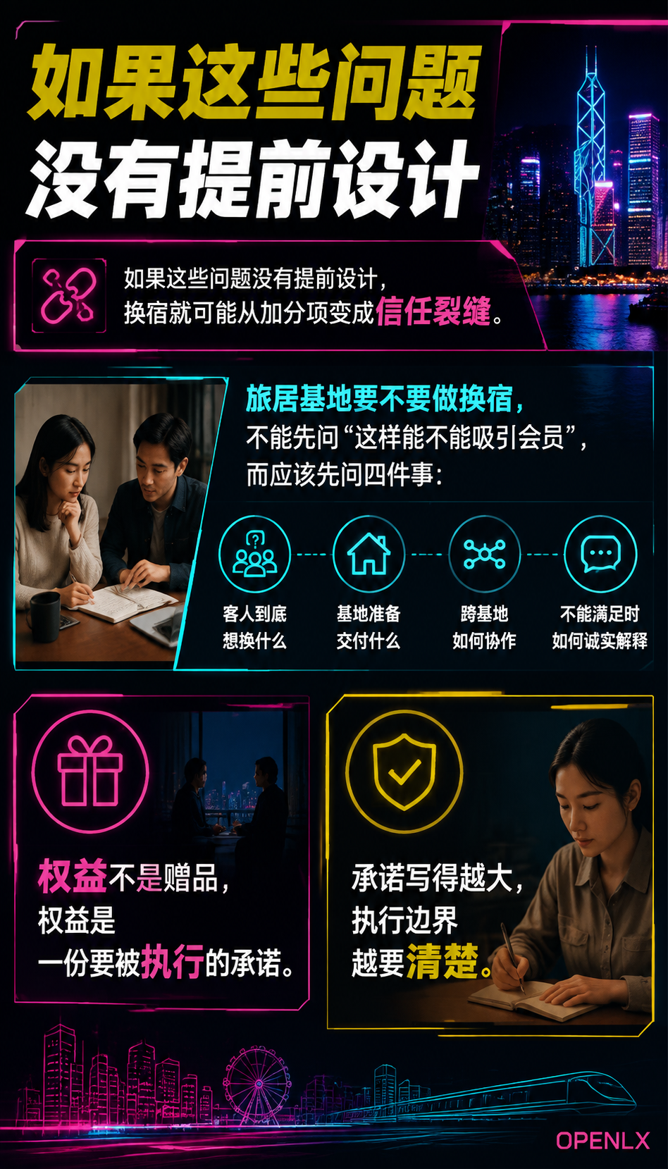 旅居基地要不要做换宿：权益设计背后的成本与信任：先区分换宿的三种需求
