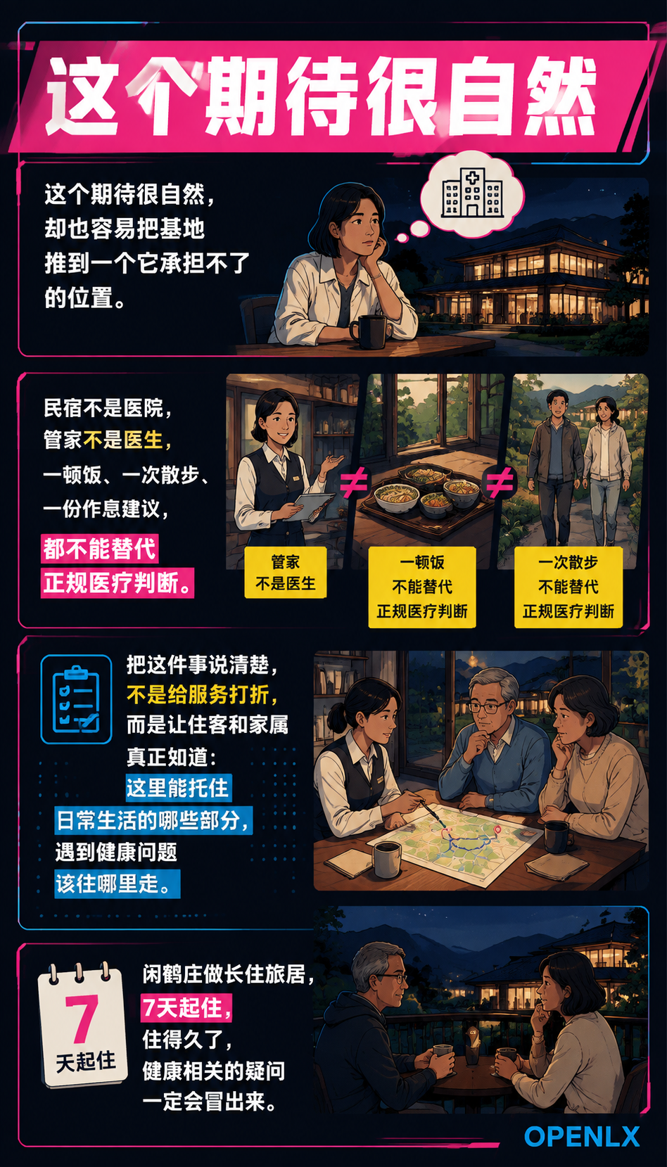 基地能做什么不能替代什么:旅居康养的医疗边界与紧急响应:三类人群,关注方式不同