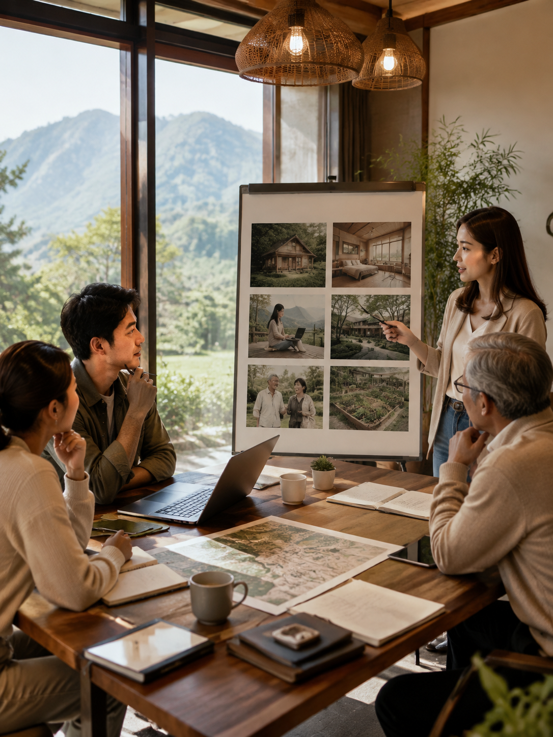 《数字游民 + 银发族双轮驱动：能留住人 7 天以上的旅居基地怎么玩？》：四、在地连接：把"景点"换成"生活圈"