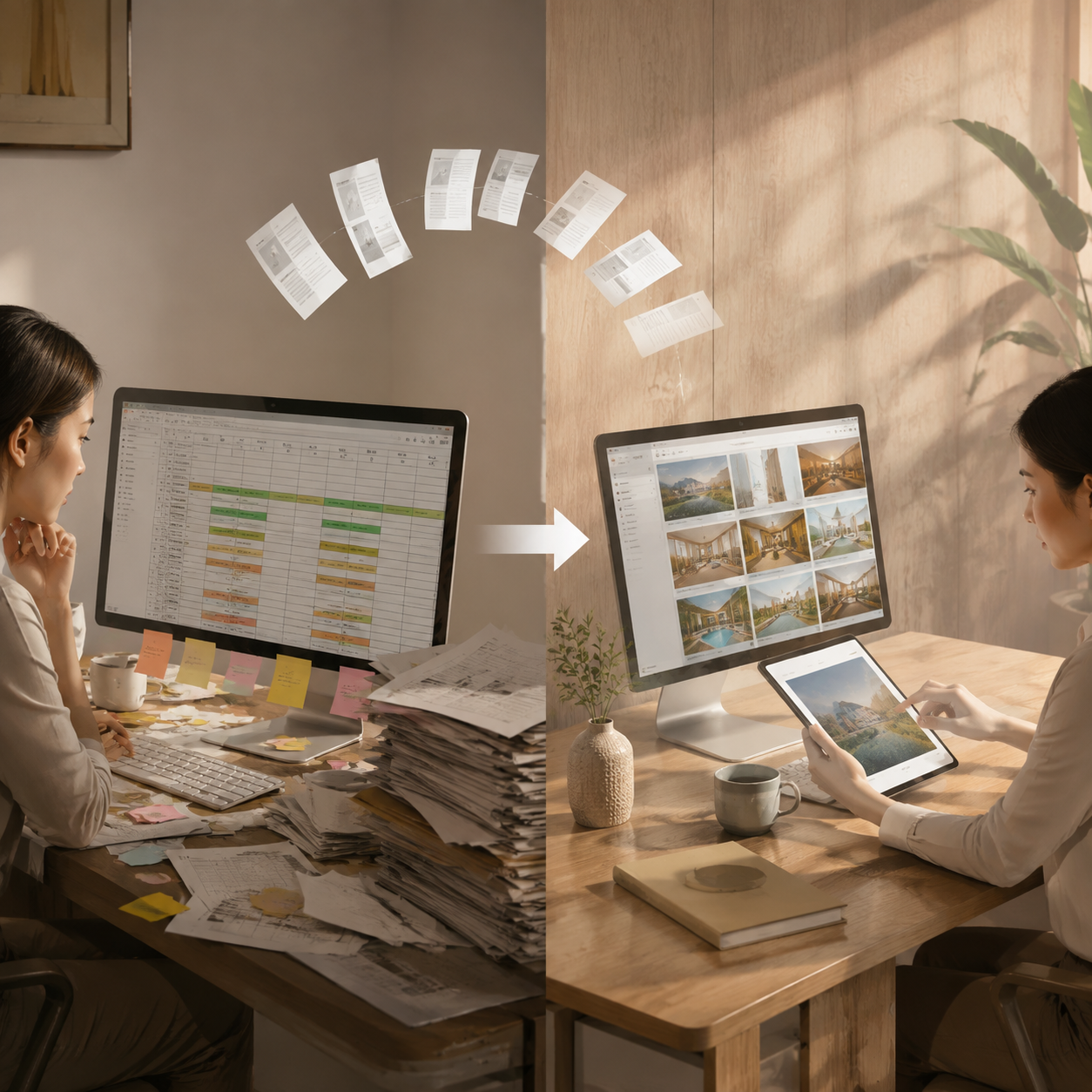 你的管家还在用Excel排房:让内容可以复用