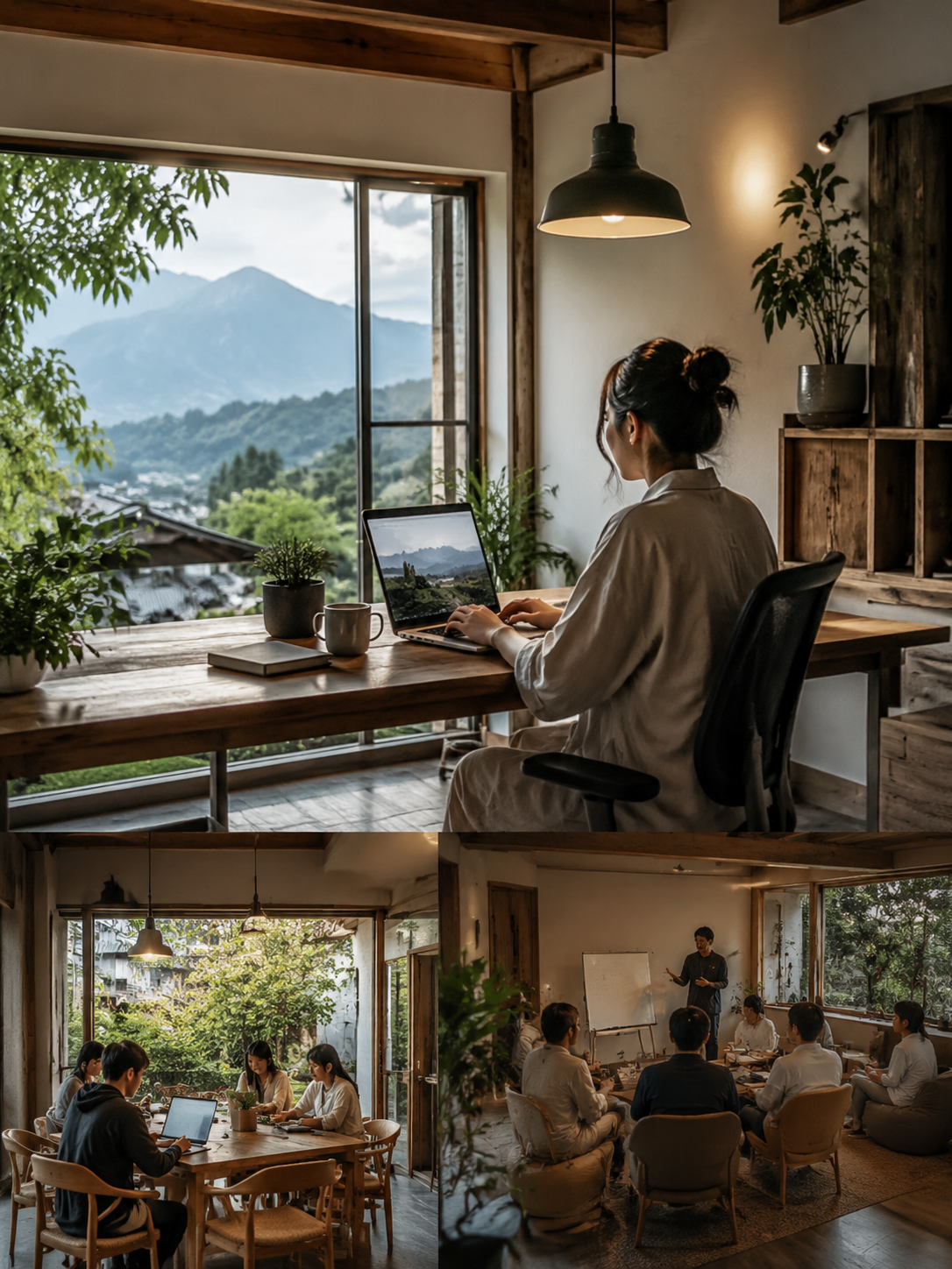 OPC 一人公司：一台电脑 + AI，年轻人旅居创业的最轻形态：四、民宿和基地：OPC 创业者的栖息地