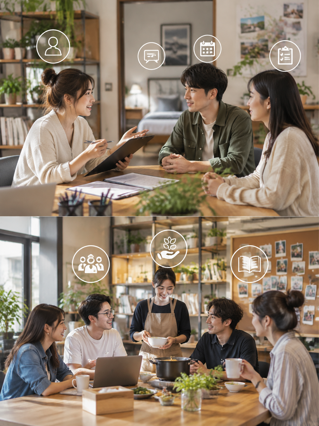 合住一栋楼的年轻人：co-living 共居，会是旅居的下一个形态吗？：三、共居在旅居场景里怎么长：三种形态