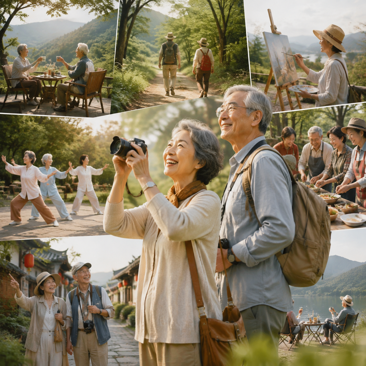 “活力老人”正在占领朋友圈！他们要的不是“养老”，是“享老”旅居：你有没有发现，你的朋友圈里，多了许多叔叔阿姨们的身影