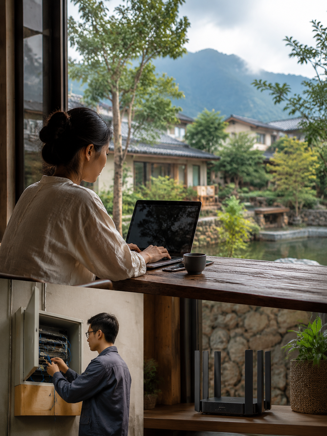 网络消灭了距离：旅居不再等于“失联“的三层证据：为什么"有网"成了旅居基地的硬指标