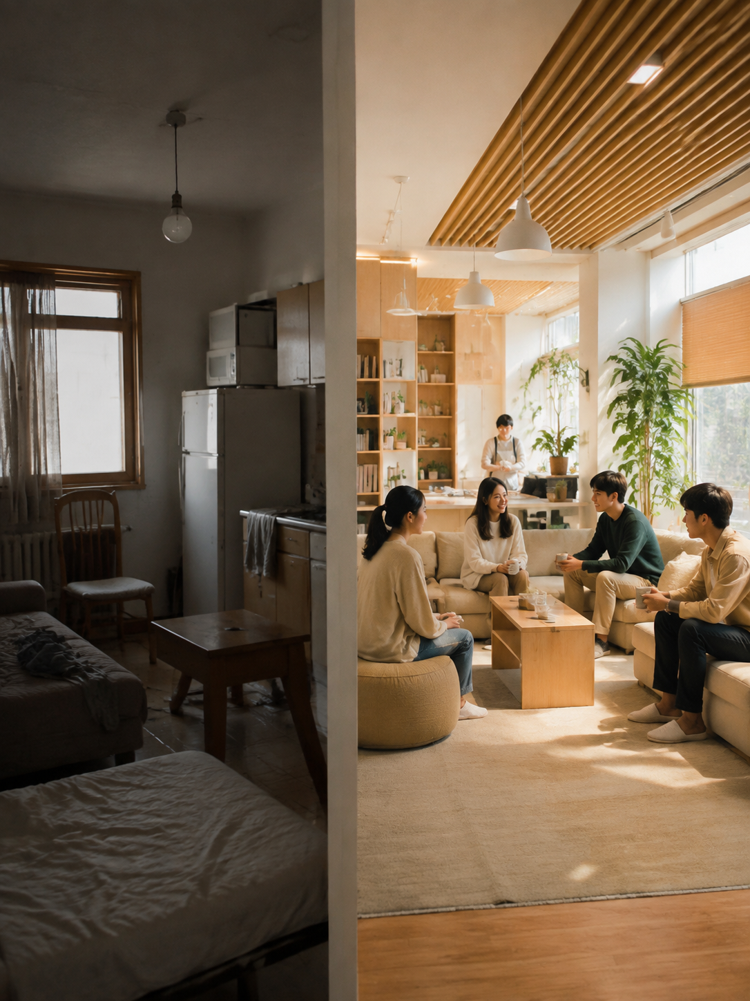 合住一栋楼的年轻人：co-living 共居，会是旅居的下一个形态吗？：一、共居为什么火了：年轻人独居的两难