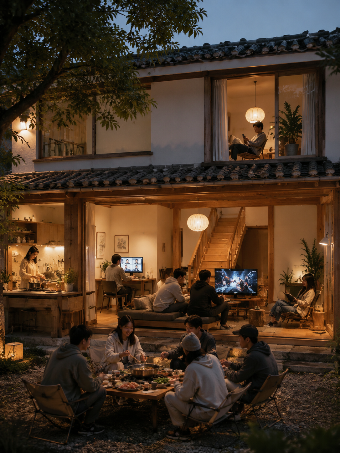 合住一栋楼的年轻人：co-living 共居，会是旅居的下一个形态吗？：正文