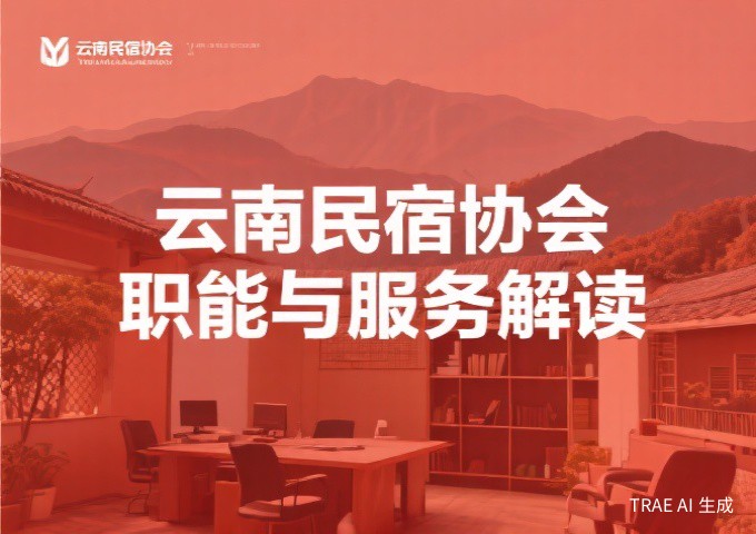 云南民宿协会是做什么的?协会职能与服务解读