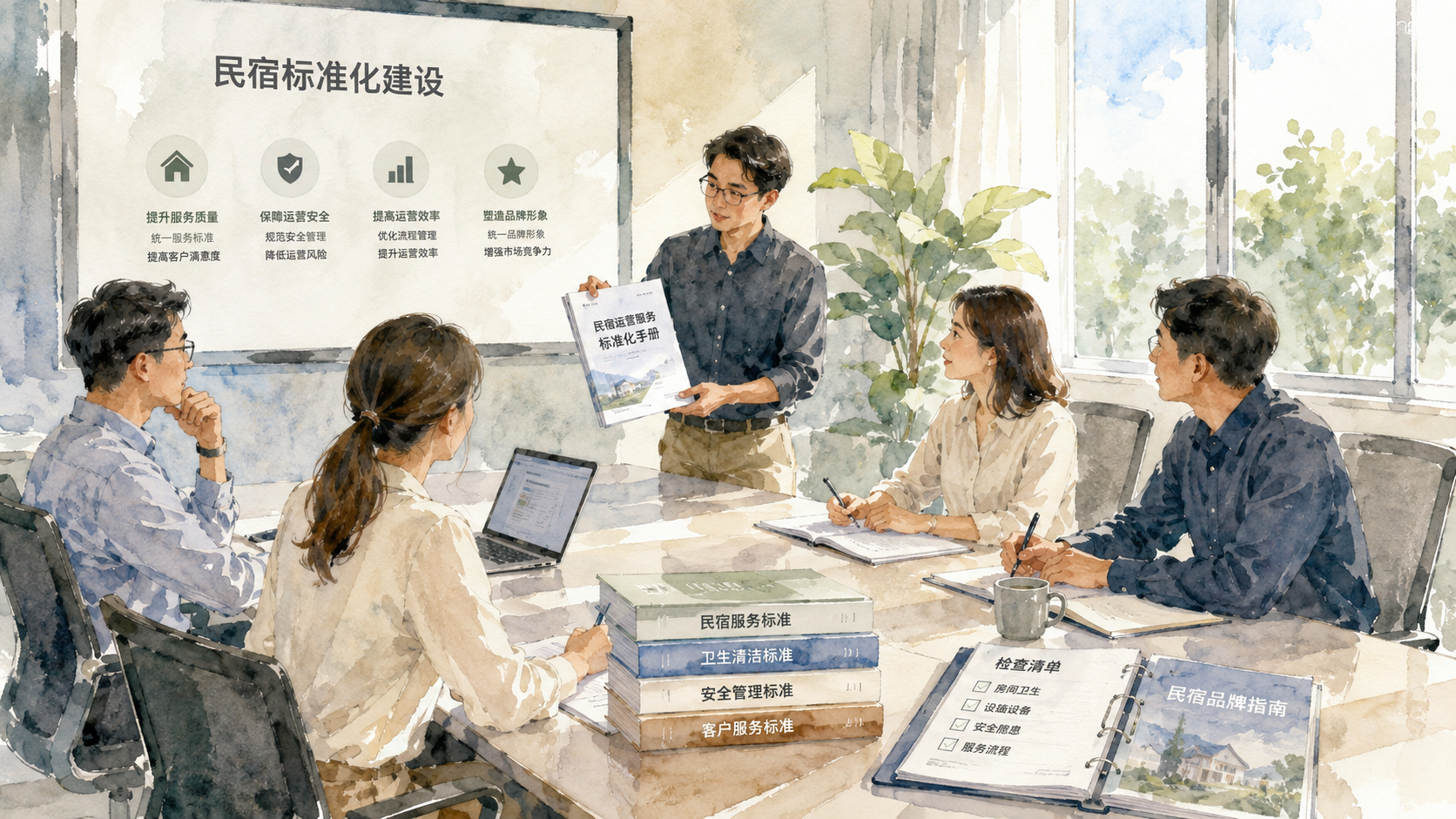 民宿标准专家权益详解:参与标准建设的多重回报 - AI配图