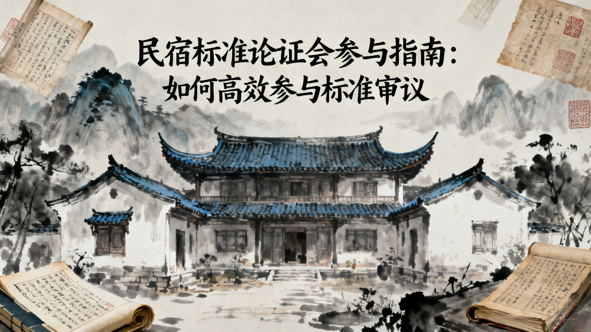 民宿标准论证会参与指南:如何高效参与标准审议