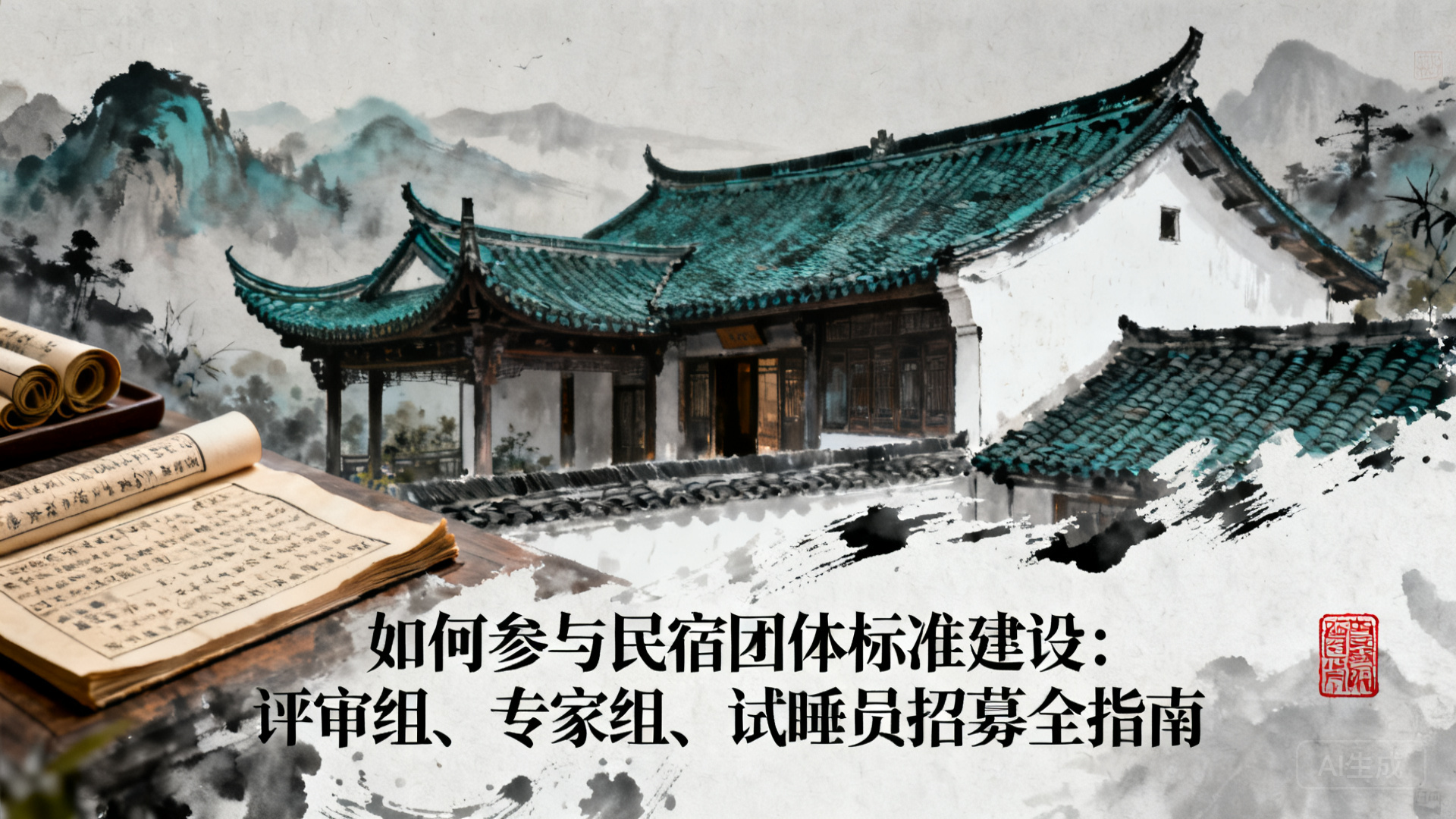 如何参与民宿团体标准建设:评审组、专家组、试睡员招募全指南